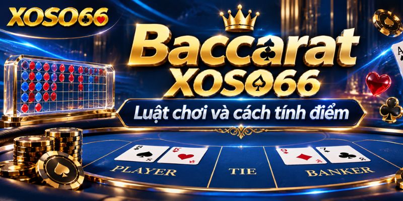 Baccarat XOSO66: Luật Bàn, Cửa Cược Và Cách Đọc Kết Quả