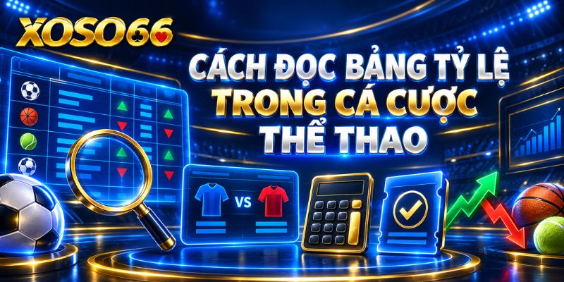 Cá Cược Thể Thao XOSO66: Cách Đọc Kèo Và Tỷ Lệ Cơ Bản 2 Cách đọc bảng tỷ lệ trong cá cược thể thao
