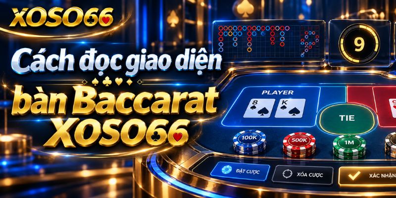 Baccarat XOSO66: Luật Bàn, Cửa Cược Và Cách Đọc Kết Quả 4 Cách đọc giao diện bàn Baccarat XOSO66
