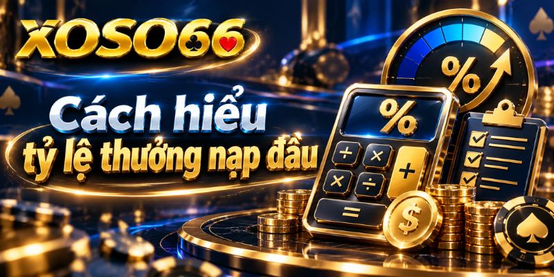 Khuyến Mãi Nạp Đầu XOSO66 – Cách Kiểm Tra Thưởng Và Điều Kiện Nhận 4 Cách hiểu tỷ lệ thưởng nạp đầu
