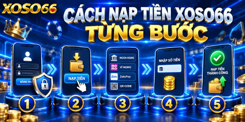 Nạp Tiền XOSO66: Quy Trình Kiểm Tra Giao Dịch Và Xử Lý 3 Cách nạp tiền XOSO66 từng bước