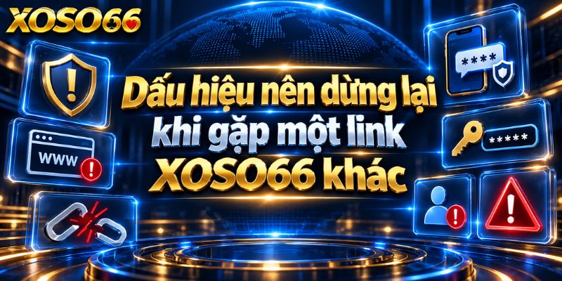 Dấu hiệu nên dừng lại khi gặp một link XOSO66 khác