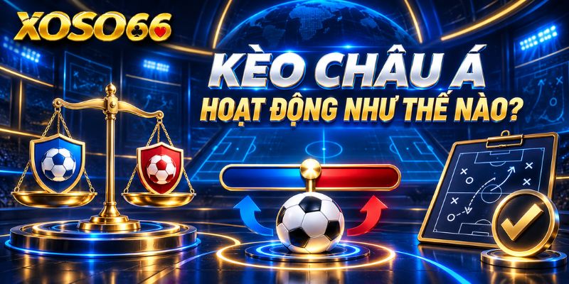 Cá Cược Thể Thao XOSO66: Cách Đọc Kèo Và Tỷ Lệ Cơ Bản 3 Kèo châu Á hoạt động như thế nào