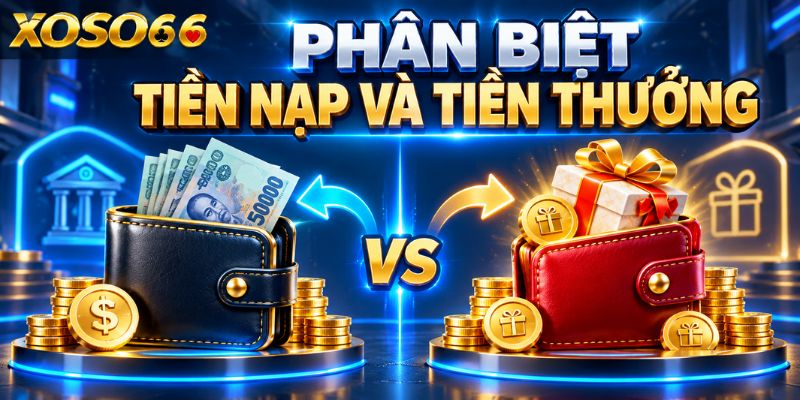 Thưởng Thành Viên Mới XOSO66: Cách Kiểm Tra Điều Kiện 3 Phân biệt tiền nạp và tiền thưởng