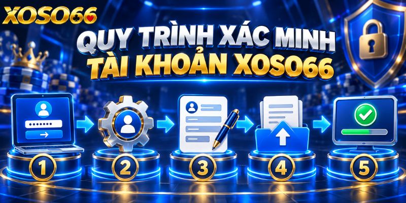 Quy trình xác minh tài khoản XOSO66