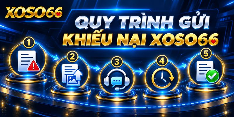 Khiếu Nại XOSO66 – Cách Đối Soát Và Theo Dõi Xử Lý 2 Quy trình gửi khiếu nại XOSO66